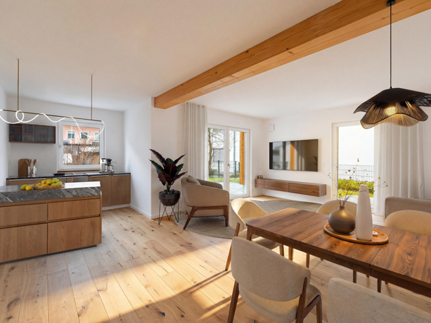 Wohnung zum Kauf - Erstbezug provisionsfrei 469.000 € 2 Zimmer 74,9 m² EG Ingolstadt 85053