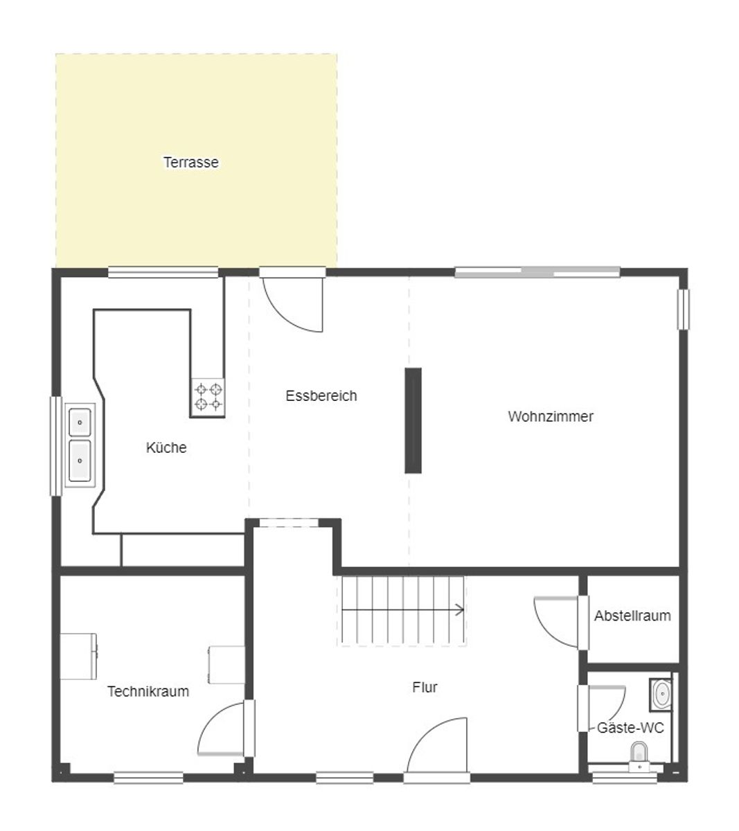 Immobilie zum Kauf als Kapitalanlage geeignet 485.000 € 3 Zimmer 124,5 m²<br/>Fläche 764 m²<br/>Grundstück Freistett Rheinau 77866