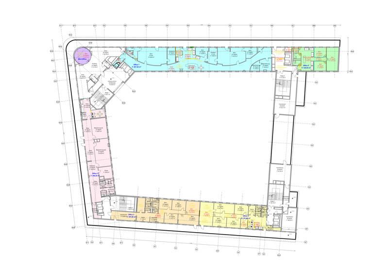 Bürofläche zur Miete 13,50 € 1.315 m² Bürofläche teilbar ab 136,5 m² Wien 1030