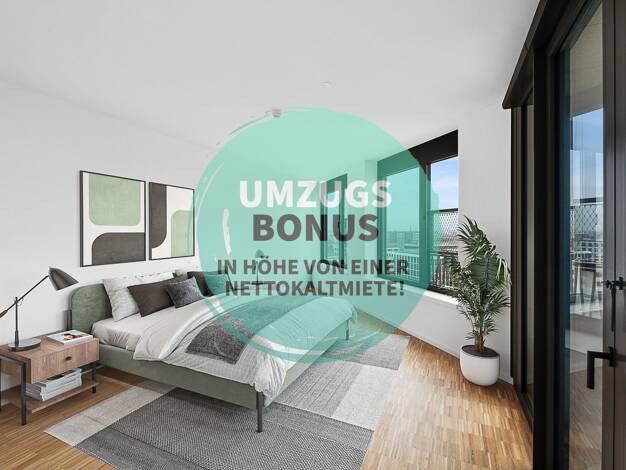 Wohnung zur Miete - Erstbezug 1.405 € 2 Zimmer 60,5 m² 6. Geschoss Lisa-Fittko-Straße 11 Moabit Mitte 10557