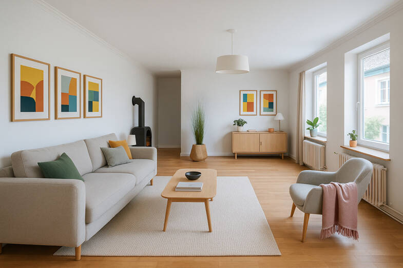Wohnung zum Kauf 680.000 € 4 Zimmer 105 m² 4. Geschoss Landsberger Allee 53 Friedrichshain Berlin 10249