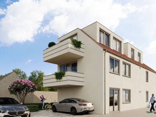 Wohnung zum Kauf - Erstbezug provisionsfrei 515.000 € 3 Zimmer 88 m² 2. Geschoss Scipiostraße 24 Plankstadt 68723
