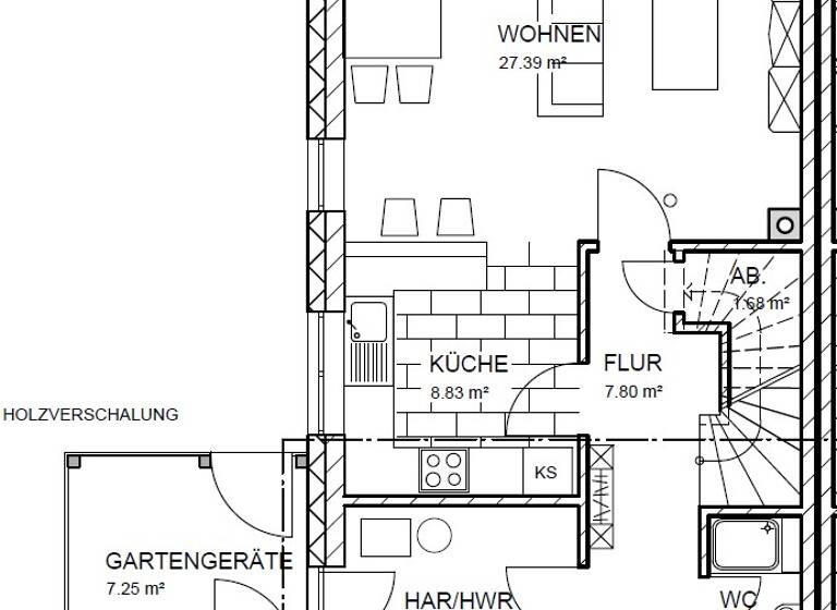Doppelhaushälfte zur Miete 2.050 € 5 Zimmer 147 m² 305 m² Grundstück frei ab 01.06.2026 Kaltenkirchen 24568