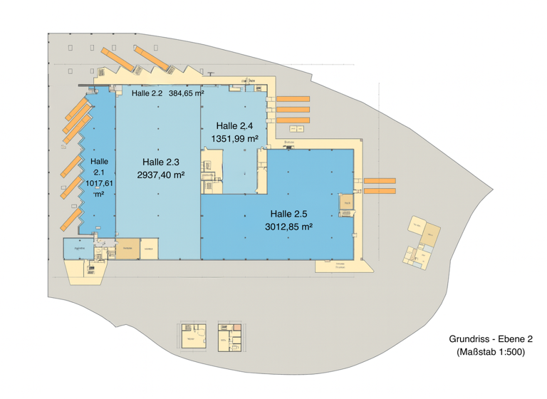 Lagerhalle zur Miete 12.500 m² Lagerfläche teilbar ab 380 m² Rottendorf 97228