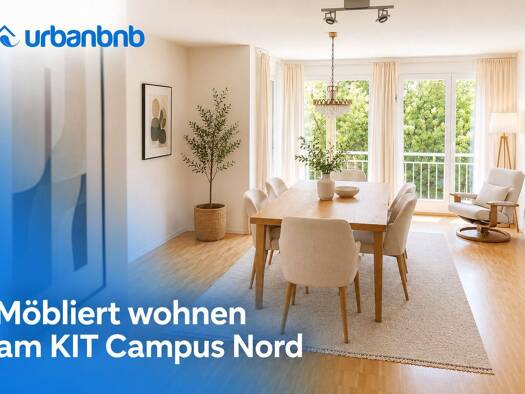 Wohnung zur Miete auf Zeit 2.250 € 4 Zimmer 134 m² frei ab sofort Brüsseler Ring Leopoldshafen Eggenstein-Leopoldshafen 76344