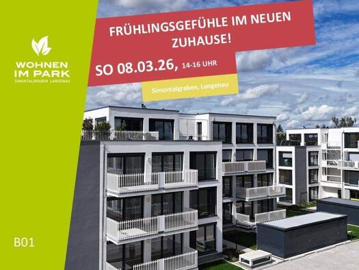 Wohnung zum Kauf - Neubau 412.900 € 2,5 Zimmer 79,5 m² Am Simontalgraben 23 Langenau 89129
