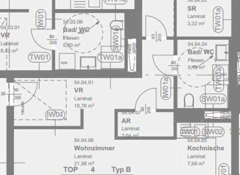 Wohnung zur Miete 468 € 2 Zimmer 65,2 m² EG Eggenberger Gürtel 54 Gries Graz 8020