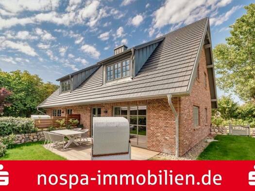 Doppelhaushälfte zum Kauf 2.980.000 € 5 Zimmer 190 m² 590 m² Grundstück Westerland Sylt 25980