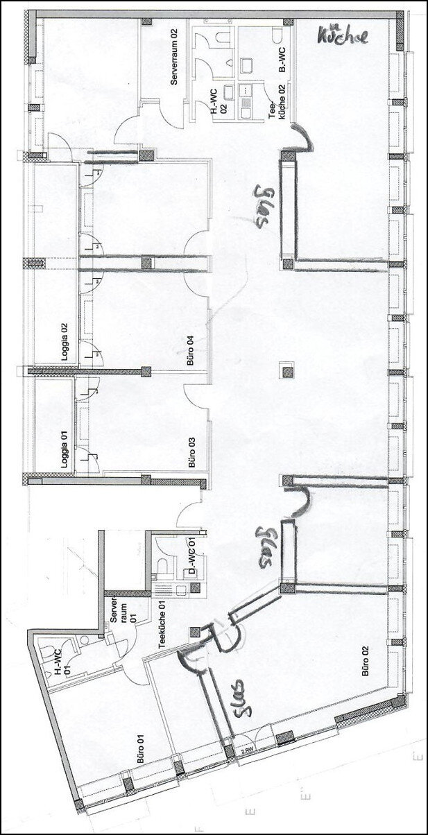 Bürofläche zur Miete 383 m²<br/>Bürofläche Habsburgerring 1 Neustadt - Süd Köln 50674