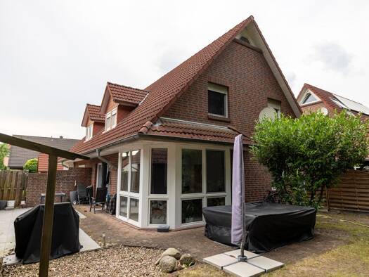 Doppelhaushälfte zur Miete 1.100 € 4 Zimmer 120 m² 391 m² Grundstück frei ab 01.10.2026 Nordenholz Hude (Oldenburg) 27798
