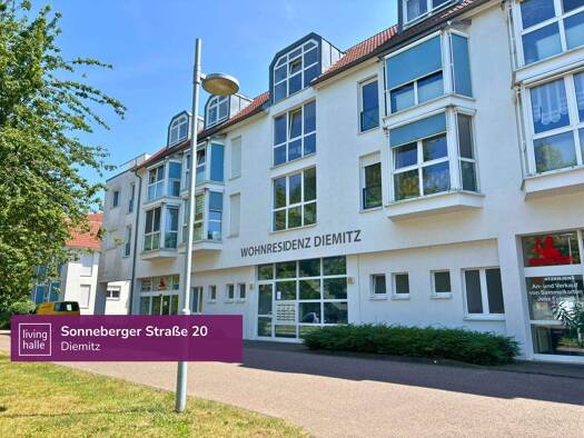 Wohnung zum Kauf 50.000 € 1 Zimmer 34,1 m² 2. Geschoss Sonneberger Straße 20 Diemitz Halle 06116
