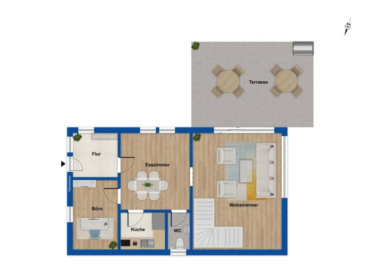 Einfamilienhaus zum Kauf 333.333 € 4 Zimmer 85 m² 1.013 m² Grundstück Auf'nberg Duggendorf 93182