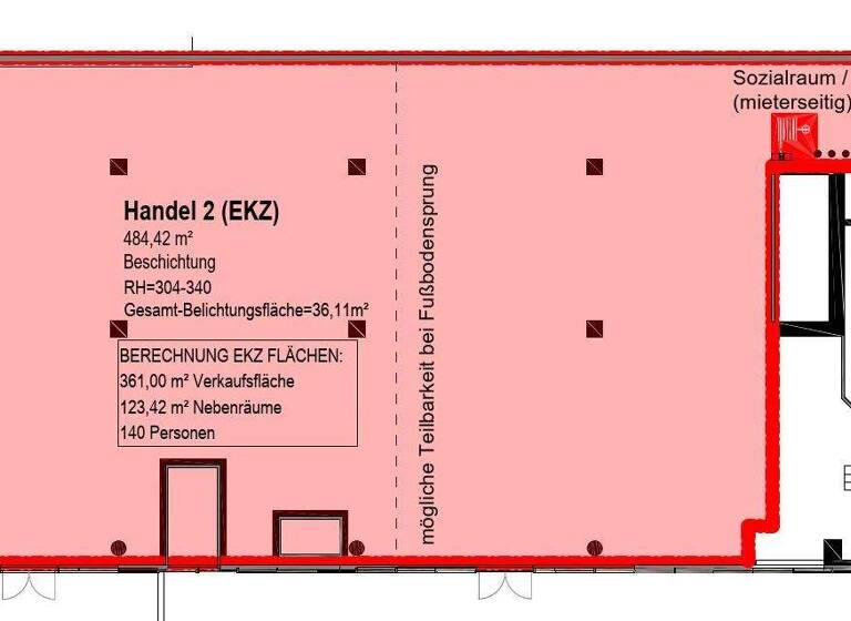 Laden zur Miete 16 € Wien 1210