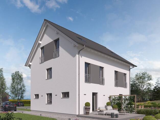 Doppelhaushälfte zum Kauf provisionsfrei 486.959 € 4 Zimmer 140 m² 300 m² Grundstück Grafenhausen Kappel-Grafenhausen 77966