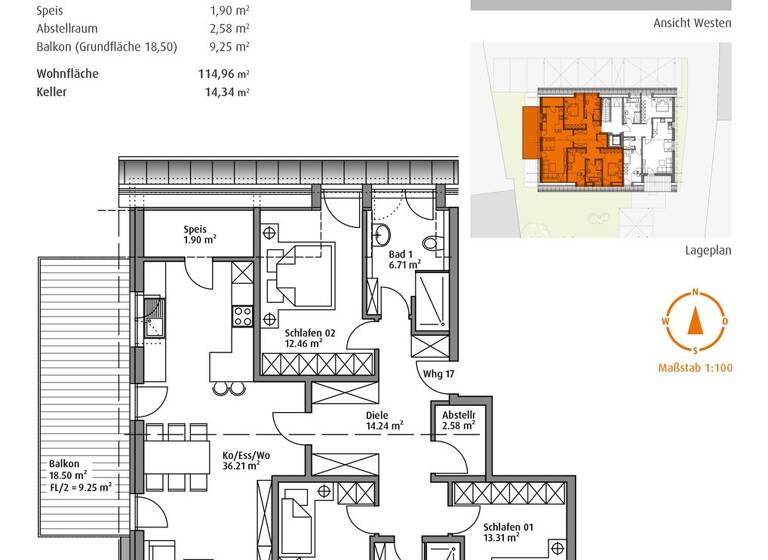Wohnung zum Kauf - Erstbezug provisionsfrei 529.000 € 4 Zimmer 115 m² 2. Geschoss Johannisstraße 14 Reichertshofen Reichershofen 85084
