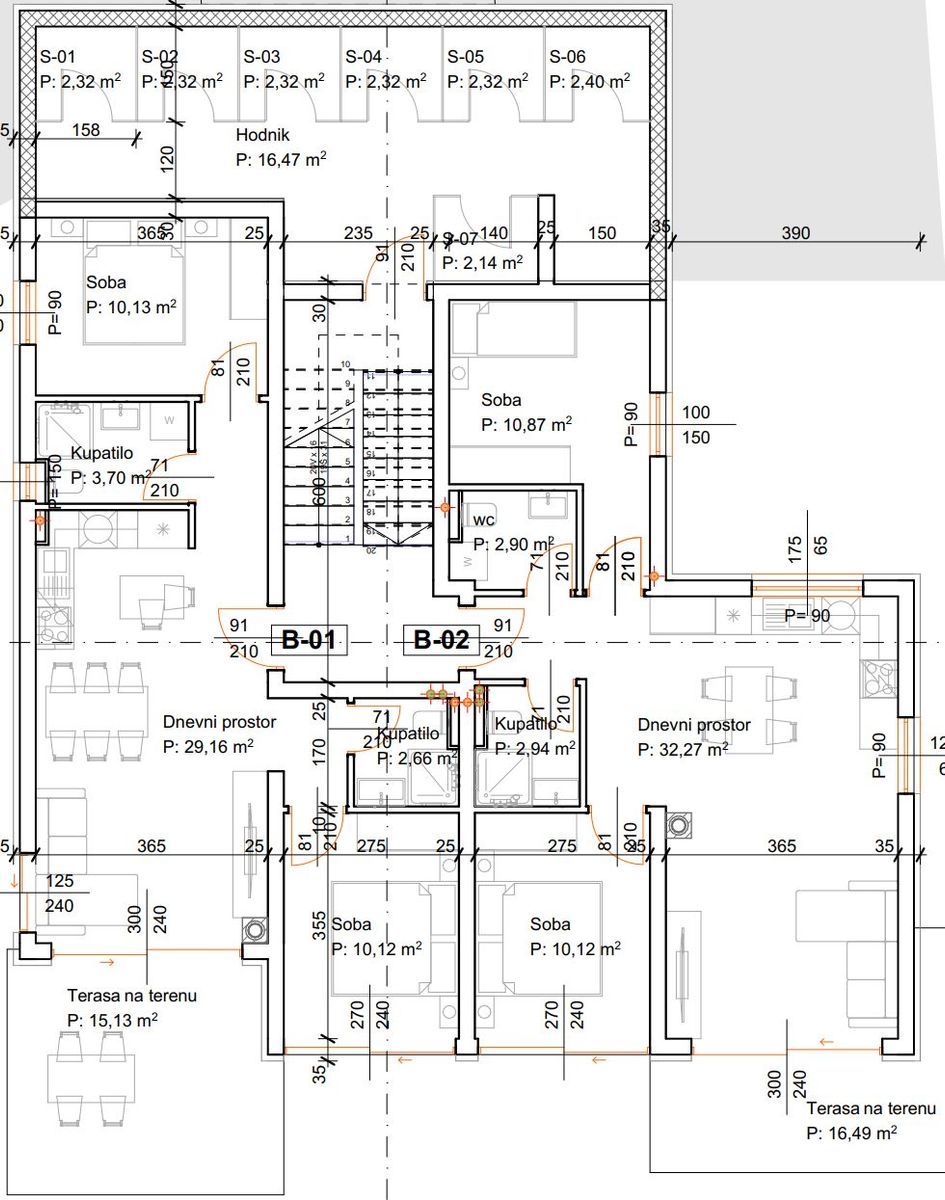 Wohnung zum Kauf 270.000 € 3 Zimmer 55 m²<br/>Wohnfläche Kraljevica center