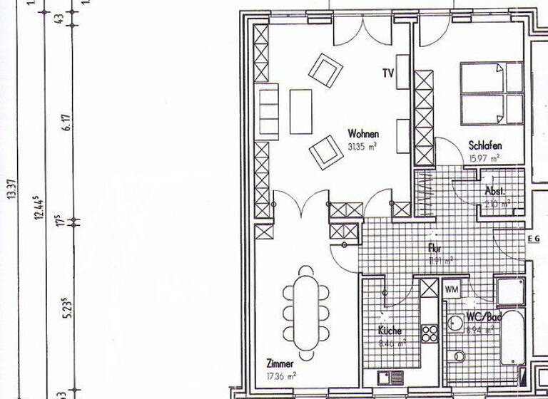 Wohnung zum Kauf provisionsfrei 628.000 € 3 Zimmer 101 m²<br/>Wohnfläche 1.<br/>Geschoss Altstadt Lüneburg 21335