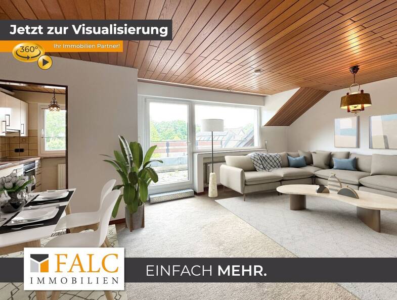 Wohnung zum Kauf provisionsfrei 196.000 € 3 Zimmer 72 m² Dachgeschoss, 2. Geschoss Hackhausen Dormagen 41540
