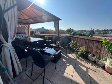 Wohnung zur Miete 1.300 € 3 Zimmer 119 m² Dachgeschoss, 2. Geschoss frei ab 01.08.2025 Stuttgart 70378