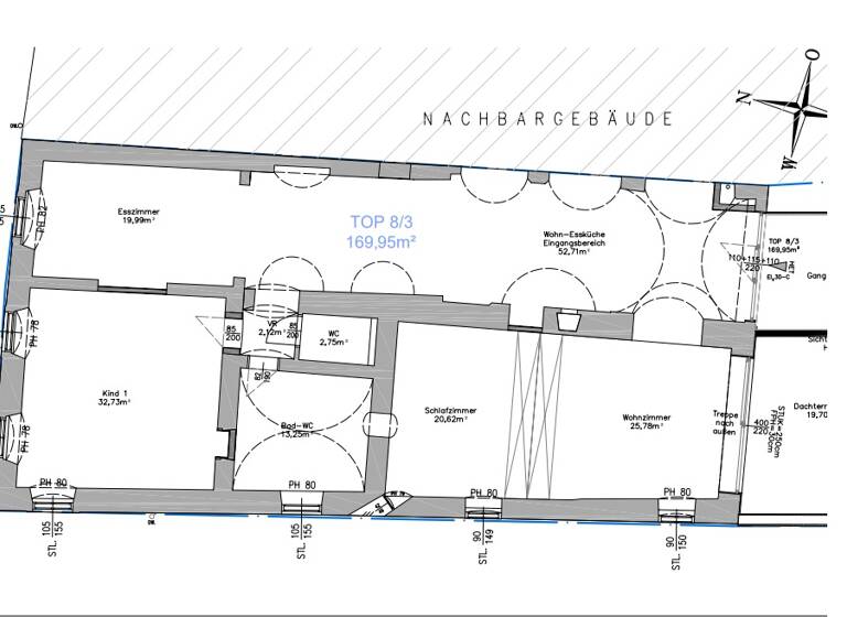 Wohnung zum Kauf - Erstbezug 1.059.000 € 4 Zimmer 169,6 m² Tulln an der Donau 3430