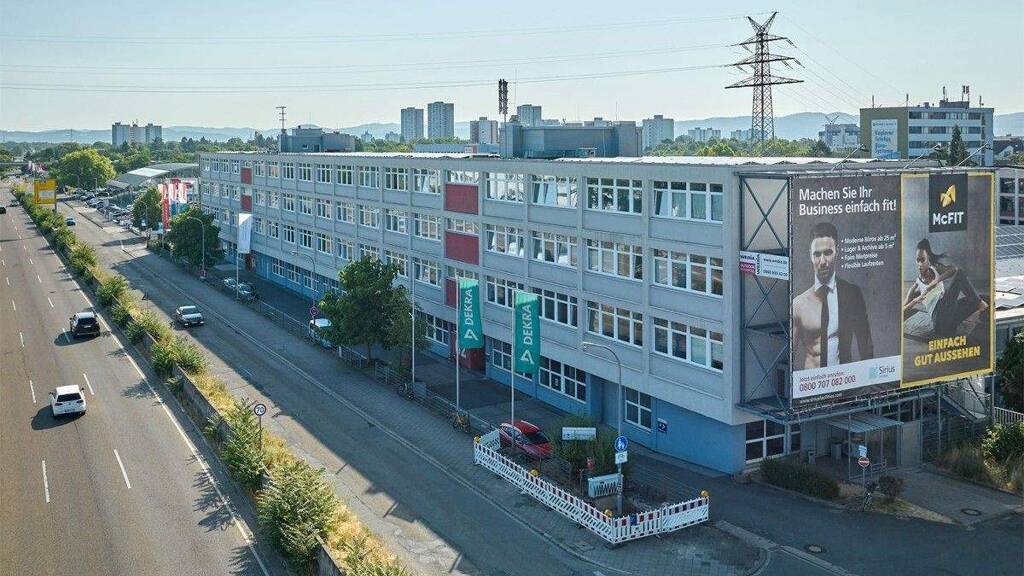 Lagerhalle zur Miete 665,4 m² Lagerfläche Weinheimer Straße 62 - 64 Käfertal Mannheim 68309