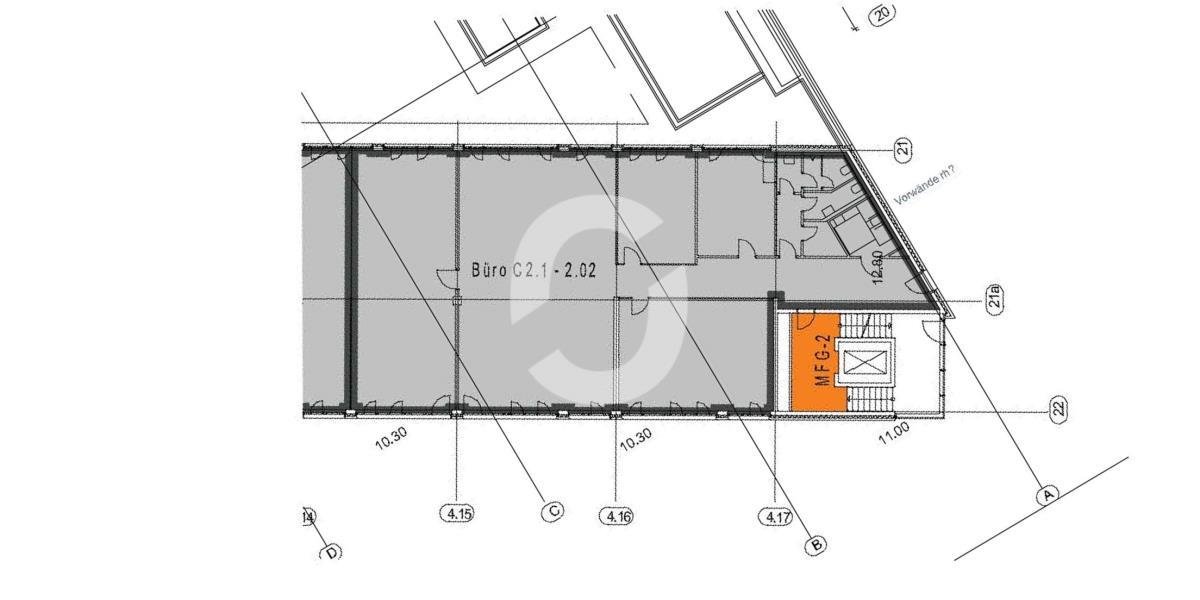 Büro-/Praxisfläche zur Miete provisionsfrei 14,50 € 353 m²<br/>Bürofläche ab 353 m²<br/>Teilbarkeit Seelberg Stuttgart, Bad Cannstatt 70372