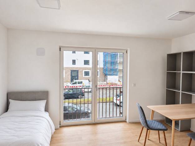 Wohnung zur Miete 600 € 1 Zimmer 26 m² Maximilianstraße 43 Seeleinsbühl Nürnberg 90429