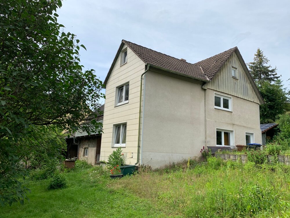 Einfamilienhaus zum Kauf 215.000 € 7 Zimmer 117 m²<br/>Wohnfläche 955 m²<br/>Grundstück Obersontheim Obersontheim 74423