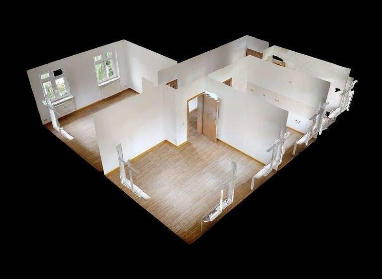 Wohnung zur Miete 437 € 2 Zimmer 62,9 m² 1. Geschoss Passendorfer Weg 88 Gesundbrunnen Halle 06128