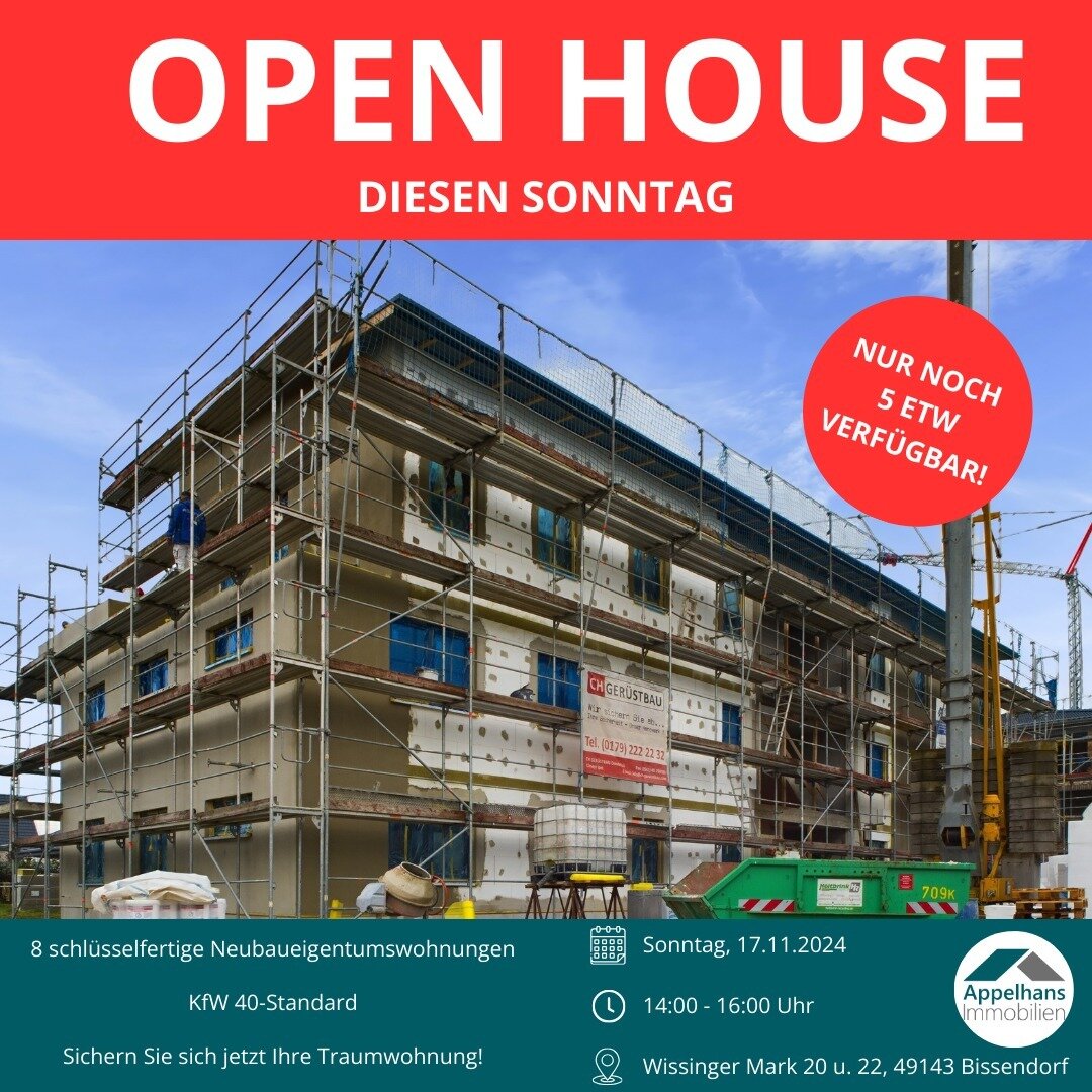 Wohnung zum Kauf 570.000 € 5 Zimmer 130 m²<br/>Wohnfläche Wissingen Bissendorf 49143