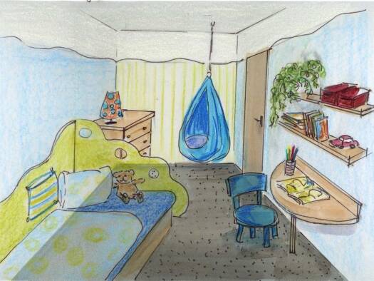 Wohnung zur Miete 350 € 3 Zimmer 62,9 m² 4. Geschoss frei ab 01.10.2026 Cölpiner Straße 11 Ihlenfelder Vorstadt Neubrandenburg 17034