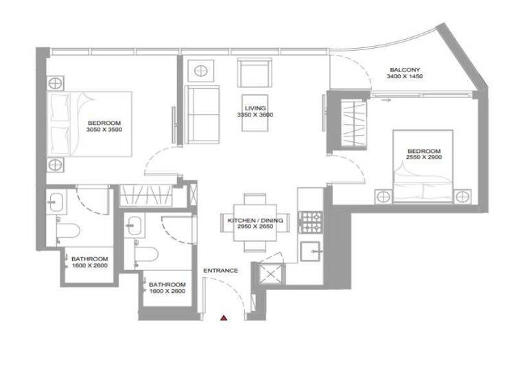 Wohnung zum Kauf - Erstbezug provisionsfrei 409.806 € 3 Zimmer 62,7 m² Al Seanneeah
