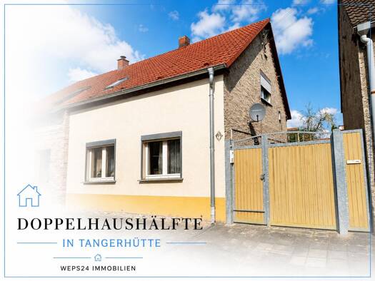 Doppelhaushälfte zum Kauf 64.884 € 3 Zimmer 78 m² 377 m² Grundstück frei ab sofort Robert-Koch-Straße 11 Tangerhütte Tangerhütte 39517