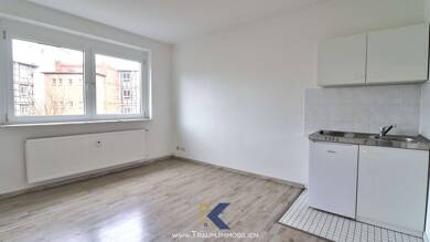Wohnung zur Miete 185 € 1 Zimmer 19,3 m² 2. Geschoss frei ab 01.10.2025 Karl-Marx-Straße 26 Mühlhausen Mühlhausen/Thüringen 99974