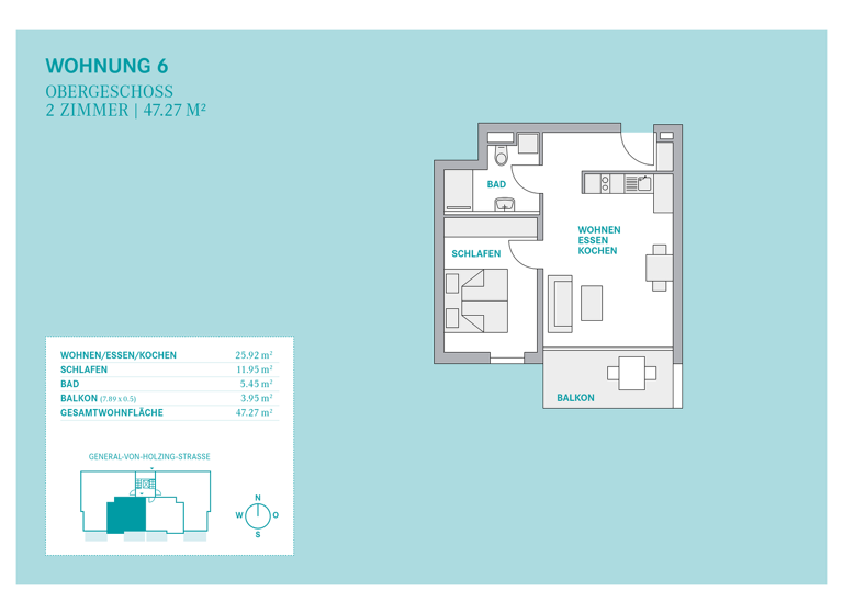 Wohnung zum Kauf provisionsfrei 299.500 € 2 Zimmer 47,3 m² Bollschweil 79283