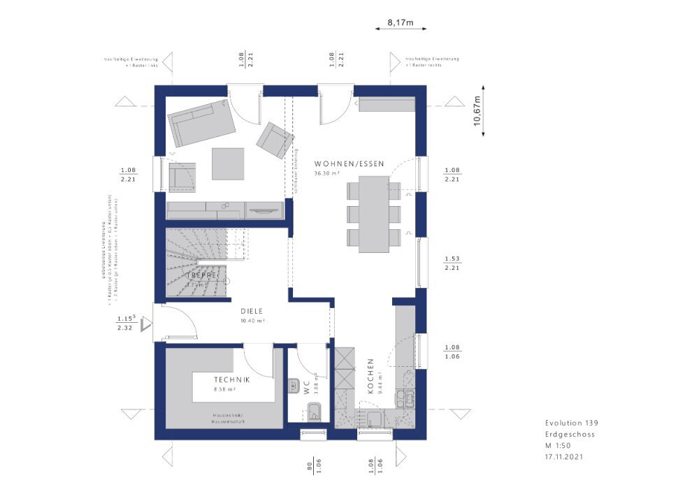 Einfamilienhaus zum Kauf 517.224 € 4 Zimmer 142 m²<br/>Wohnfläche 1.000 m²<br/>Grundstück Lissa Leipzig 04509