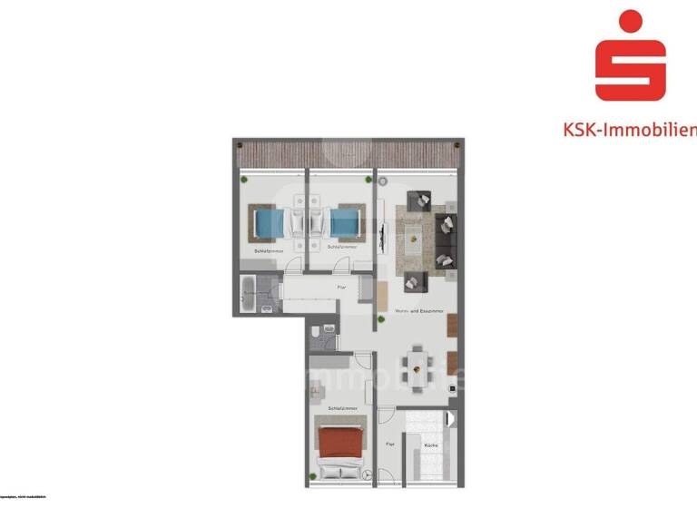 Wohnung zum Kauf 185.000 € 4 Zimmer 100,7 m² 8. Geschoss Türnich Kerpen / Türnich 50169