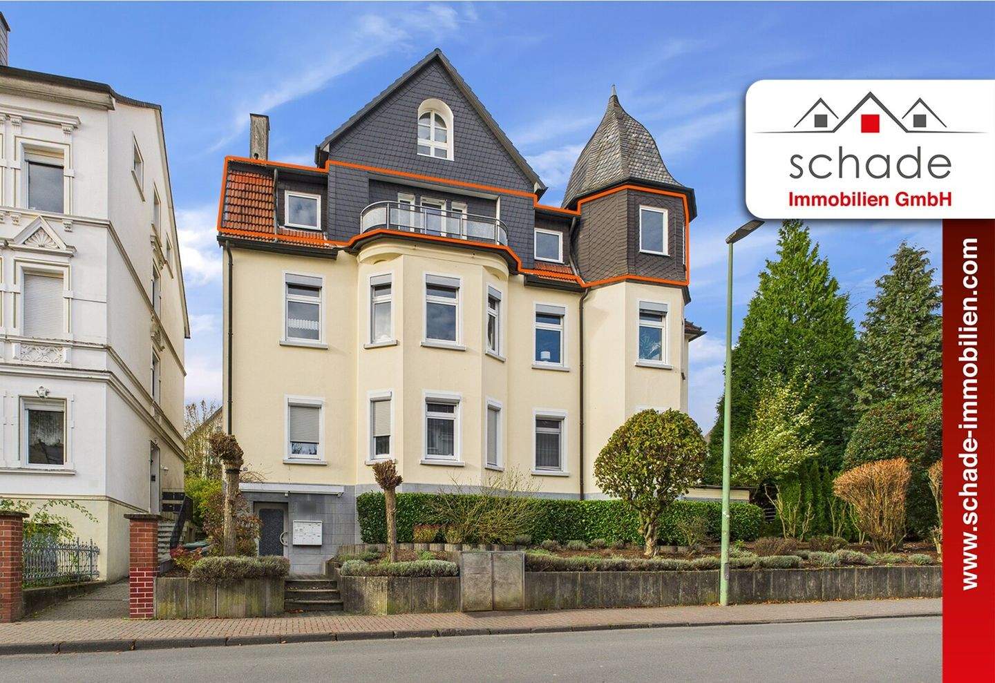 SCHADE IMMOBILIEN - Helle 2-Zimmerwohnung mit Carportstellplatz zu verkaufen!