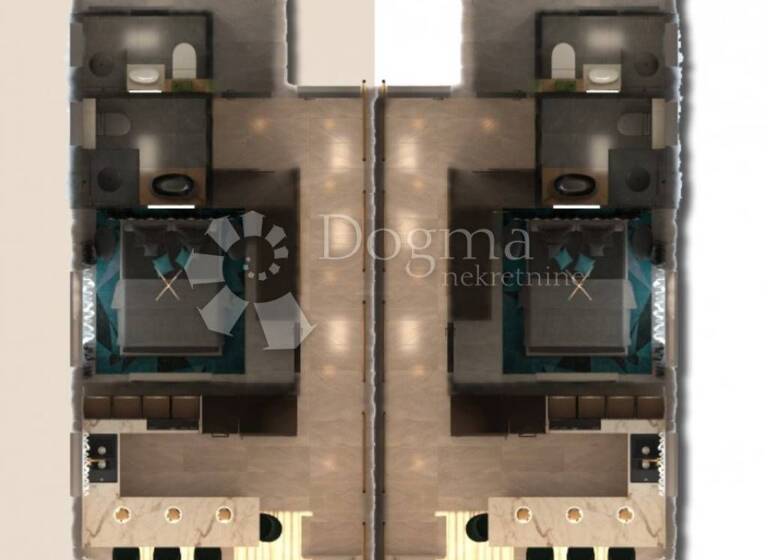 Wohnung zum Kauf 450.000 € 3 Zimmer 80 m² 2. Geschoss Trogir