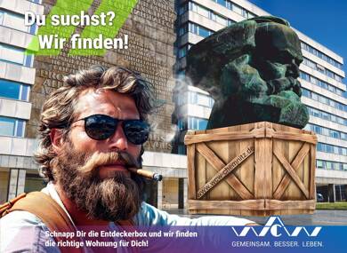 Wohnung zur Miete 364 € 3 Zimmer 63,9 m² Dachgeschoss, 2. Geschoss Talstraße 1 Reichenbrand 862 Chemnitz 09117