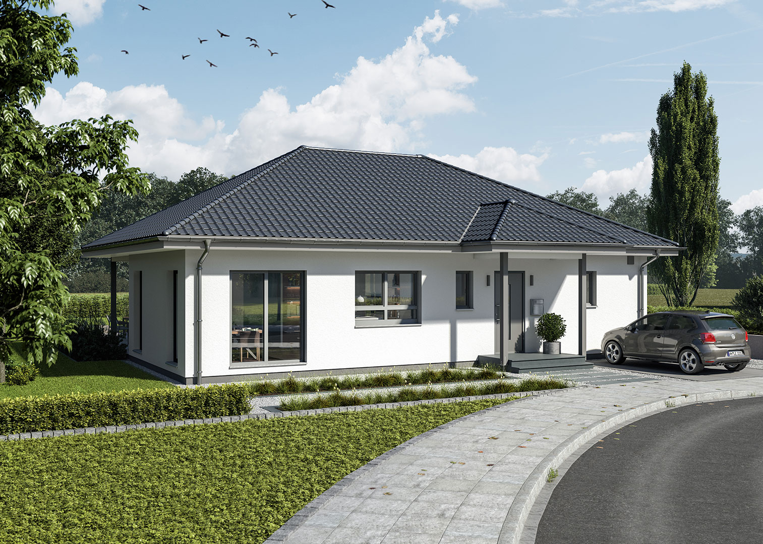 Bungalow zum Kauf provisionsfrei 273.630 € 5 Zimmer 148 m²<br/>Wohnfläche 593 m²<br/>Grundstück Hochstadt Hochstadt a.Main 96272