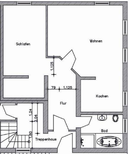 Top renovierte 2 Zimmer, Küche, Badwohnung zu verkaufen – Gudensberg – Vorschaubild 5