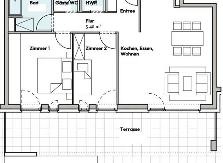 Wohnung zur Miete - Neubau 2.095 € 3 Zimmer 97,1 m²<br/>Wohnfläche 01.07.2025<br/>Verfügbarkeit Gutleutstraße 293 Gutleutviertel Frankfurt-Gutleutviertel 60327