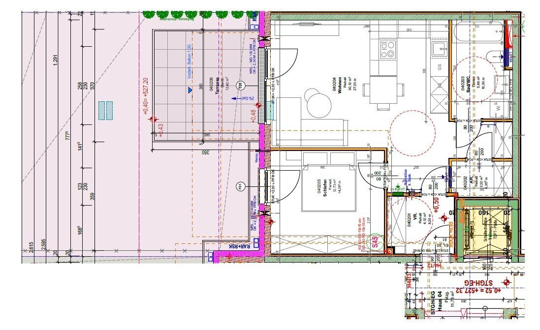 Wohnung zur Miete 1.226 € 2 Zimmer 55,2 m²<br/>Wohnfläche EG<br/>Geschoss 01.03.2025<br/>Verfügbarkeit Hallwang 5300