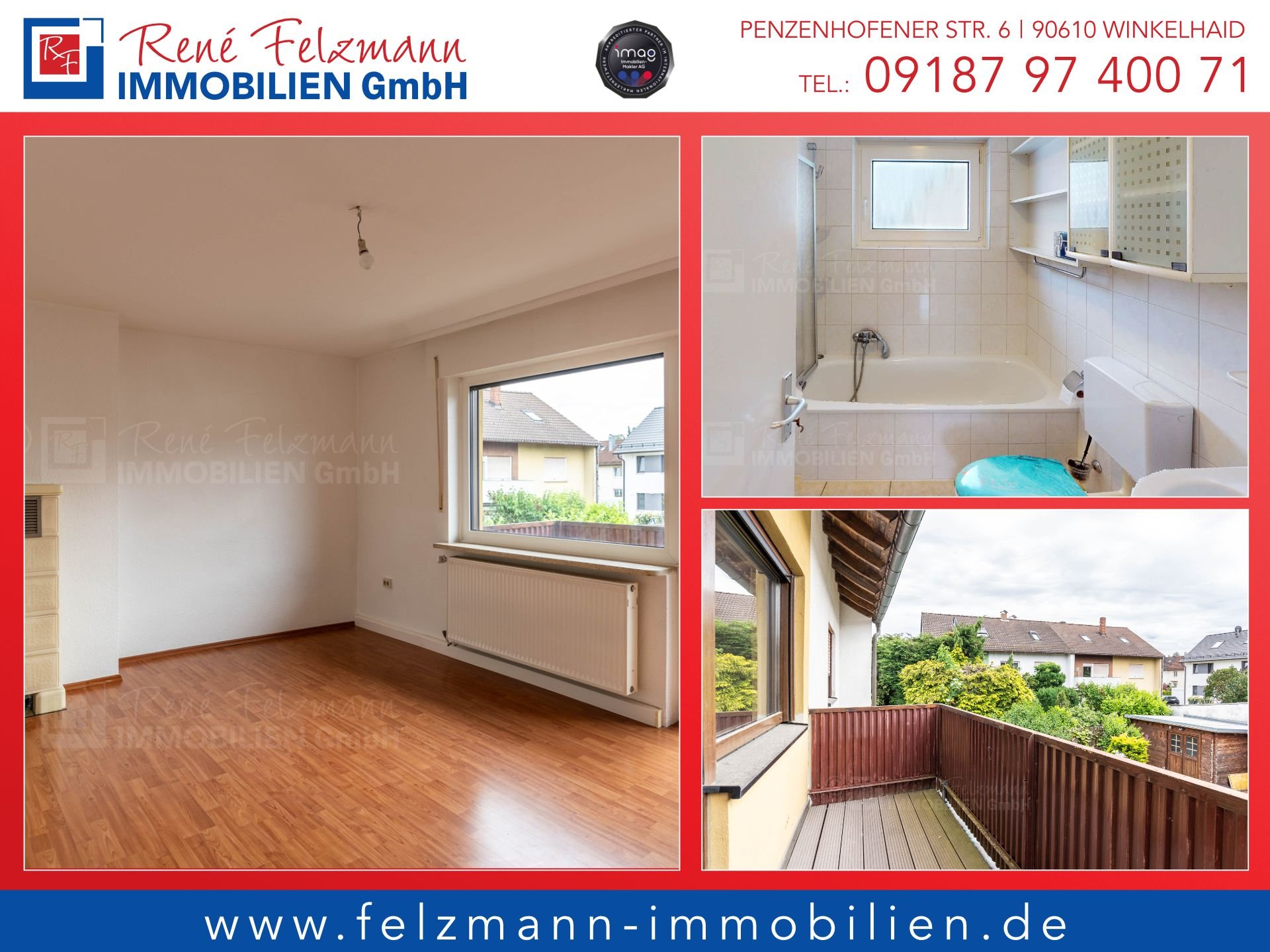 Wohnung zum Kauf provisionsfrei 195.000 € 3 Zimmer 66,6 m²<br/>Wohnfläche 1.<br/>Geschoss Altdorf Altdorf 90518