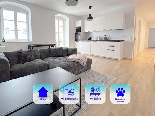 Wohnung zur Miete 667 € 3 Zimmer 71,7 m² 1. Geschoss frei ab sofort Limbacher Straße 52 Kaßberg Chemnitz 09113