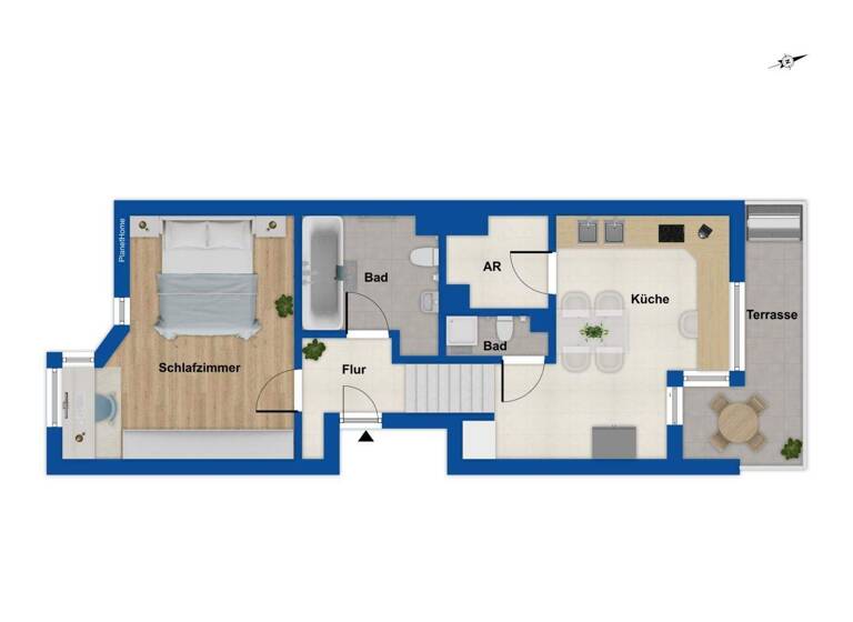 Maisonette zum Kauf 389.000 € 4 Zimmer 90,5 m² Innenstadt Osnabrück 49074