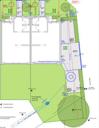 Reihenendhaus zum Kauf provisionsfrei 651.225 € 6 Zimmer 149 m² 257 m² Grundstück Weinstraße 8 Eltersdorf Erlangen 91058