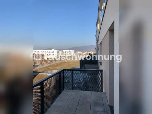 Wohnung zur Miete Tauschwohnung 800 € 2 Zimmer 60 m² 4. Geschoss Bahnstadt Heidelberg 69115