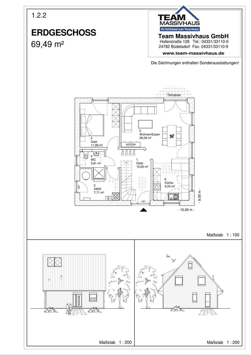 Einfamilienhaus zum Kauf 429.900 € 5 Zimmer 120 m²<br/>Wohnfläche 300 m²<br/>Grundstück 01.10.2025<br/>Verfügbarkeit Schünenkamp 28 Pinneberg 25421